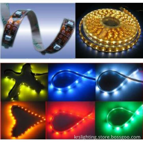 SMD 3528 Bin consistency 60pcs/m CE ROHS UL 12v led lighting